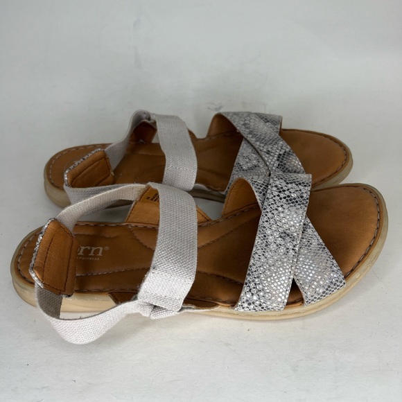 born sport sandals Women Size 8M Leather/textile Upper - Picture 10 of 15